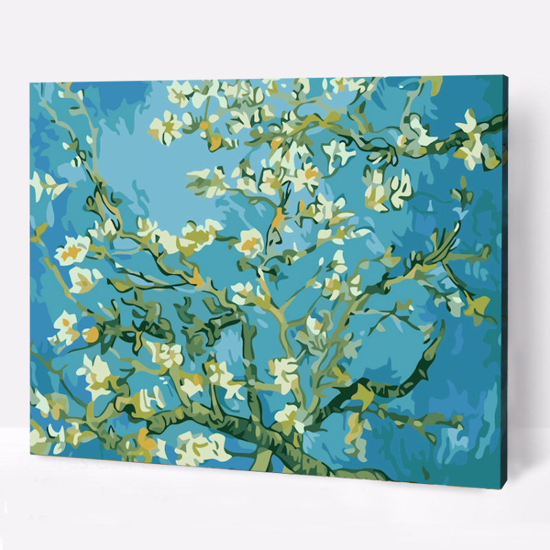 Kit Paint by number Flores de Almendro - Van Gogh | WC3648  Main Image